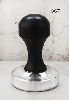 Black Wood & Stainless Steel Espresso Tamper