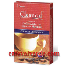 Urnex: 3 packet box Cleancaf Brand Cleaner and Descaler