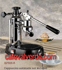La Pavoni Europiccola Chrome/Color Bases, 8 cup capacity