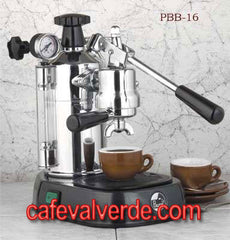La Pavoni Professional, Chrome/Color Bases, 16 cup capacity