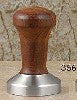 Cherry Wood & Stainless Steel Espresso Tamper