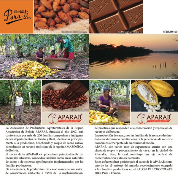 Chocolates Para Ti -100% Bolivian cacao and Bolivian-made chocolates. NEW ARRIVAL!