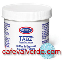 Urnex: 30 tablet jar TABZ Coffee Brewer Cleaning Tablets