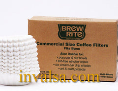 Brew Rite Commercial 12-cup Flat Bottom Coffee Filters (Fits Bunn)