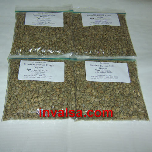 Costa Rica/Colombia Micro Lots Sampler Pack C: Four half-pound green coffees